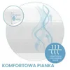 ELONEO Mousse confort surmatelas 140x200cm, 6 cm Voir les images du produit 2
