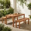 Panchina da giardino in legno COSTWAY, panca a due posti in Anteprima dell’immagine prodotto 8