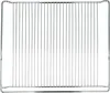 A silver metal oven rack is shown from a top-down perspective against a white background. Produktbild-Vorschau