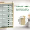 HOMCOM Vitrine pour collection vitrine murale 80 x 9,5 x 83 Voir les images du produit 3