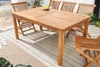Massiver Gartentisch EMPIRE TEAK 150cm natur Teakholz Produktbild-Vorschau 2
