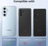 Three smartphones are displayed side-by-side to show compatibility with a product, with compatibility indicators below each phone. Produktbild-Vorschau