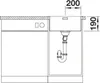 BLANCO CLARON 400-IF/A, Schrankwaschbecken, Edelstahl, Produktbild-Vorschau 9