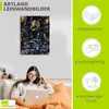 ARTland Leinwandbild Sir Lewis Hamilton Motorsportlegende Produktbild-Vorschau 3