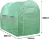Polytunnel mit Folie und Regale Gewächshaus Treibhaus Produktbild-Vorschau 4