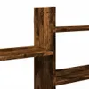 A close-up view of a wooden shelf unit. Anteprima dell’immagine prodotto