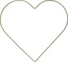 Metall Herz Deko Gold 32,5cm, 4 Stück Hängedeko Hochzeit Produktbild-Vorschau 1