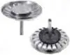 Two sink strainers on a white background. Podgląd zdjęcia produktu