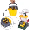 MalPlay Reinigungsset Kinder Putzset mit Eimer Mopp Besen Produktbild-Vorschau 9
