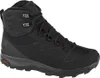 A black Salomon hiking boot shown from the side against a white background. Voir les images du produit