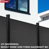 WPC plot Kronos s robustními hliníkovými sloupky 180x180 cm Náhled obrázku produktu 8