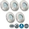 5x LED Einbaustrahler Badezimmer ultra-flach dimmbar IP44 Produktbild-Vorschau 14