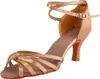 Scarpe latine morbide e comode, scarpa da ballo Cha Cha Cha Anteprima dell’immagine prodotto 3
