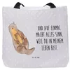 Mr. & Mrs. Panda Stoffbeutel Otter Kind - Grau Pastell - Produktbild-Vorschau 1