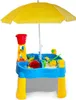 Buzz - Sand & Wassertisch XXL Mit Sonnenschirm - 130x75cm - Produktbild-Vorschau 5