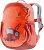 A children's backpack with a fire truck design. Produktbild-Vorschau