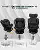 KidsZone Otočná dětská autosedačka ISOFIX i-Size 0-36 kg Náhled obrázku produktu 2