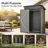 COSTWAY, capanno da giardino, deposito attrezzi resistente Anteprima dell’immagine prodotto 4