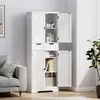 HOMCOM Meuble de salle de bain, meuble de rangement avec Voir les images du produit 8