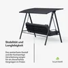 Blumfeldt Stabiler Hängesessel, Gartenmöbel für bis zu 3 Produktbild-Vorschau 7