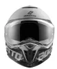 Bogotto FG-601 Duo, endurohelm, grijs, mat, maat 3XL Productafbeelding-voorbeeld 4