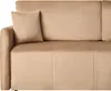 BELIANI Schlafsofa Hellbraun Samtstoff 3-Sitzer Gepolstert Produktbild-Vorschau 7