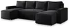 Masseno Ecksofa ASPRA LM mit Schlaffunktion U-Form, Sofa Produktbild-Vorschau 2
