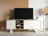 TV skříňka Loft Industrialna Televizní stolek Apollo 150cm Náhled obrázku produktu 4