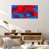 Coloray Bild aus Leinwand 100x50 Leinwand Dekoration - Rote Produktbild-Vorschau 3