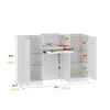 Empfangstheke mit LED-Beleuchtung und Glasvitrine, mit Produktbild-Vorschau 4