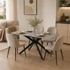 Automatisch uitschuifbare eettafel, 150–180 x 70 x 76 cm, Productafbeelding-voorbeeld 2