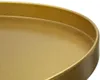 Okrągły wysoki stół z metalu w kolorze złotym 51x100cm Doha Podgląd zdjęcia produktu 3