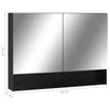 ZMH LED Bad Spiegelschrank aus MDF mit Beleuchtung Produktbild-Vorschau 2