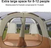 Reise-Campingzelt mit 2 Zimmern, grosses Produktbild-Vorschau 3