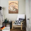 ARTland Leinwandbild Tasse Cappuccino Größe: 60x80 cm Produktbild-Vorschau 5