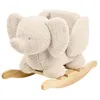 NATTOU Balançoire Teddy éléphant en peluche écru 10m+ Voir les images du produit 1