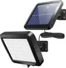 A solar-powered outdoor light with a separate solar panel connected by a wire. Produktbild-Vorschau