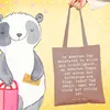 Mr. & Mrs. Panda Uni Tasche Spruch Leichtigkeit im Alltag - Produktbild-Vorschau 2