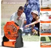 Tragbarer Outdoor-Camping-Ventilator fuer Zelte, stufenlos Produktbild-Vorschau 7