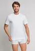 Schiesser T-shirt américain col rond pack de deux - Blanc Voir les images du produit 14