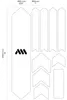 AMS Honeycomb Frame Guard Extra Maori Aufkleber – Schutz Produktbild-Vorschau 5