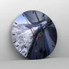 Wanduhr - Rund - Glasuhr - Boot Ozean Reise Yacht - 30x30cm Produktbild-Vorschau 4