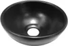 Waschschale, rund, Waschbecken, schwarz matt, klein, Produktbild-Vorschau 1