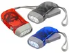3 Handkurbel LED Taschenlampen – Dynamo Lampen, Produktbild-Vorschau 1
