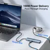 BENFEI Hubs USB C Hub 6in1 mit HDMI Ethernet und 100W PD Produktbild-Vorschau 4