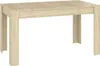 A light brown wooden dining table with four legs, shown from a front-side angle against a white background. Náhľad obrázku produktu