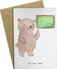 Mr. & Mrs. Panda babykarte Mathematiklehrer Herz - Weiß - Produktbild-Vorschau 1