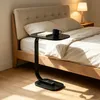 Beistelltisch C Form,Kleiner Beistelltisch Couch, Holz Produktbild-Vorschau 2