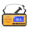 Notfall-Solar-Radio FM/AM handgekurbelte Stromerzeugung Produktbild-Vorschau 2