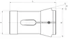 Fahrion Druckspannzange DIN6343 0173E 190 Querrillen Produktbild-Vorschau 3